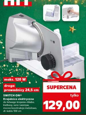 SWITCH ON® Krajalnica elektryczna