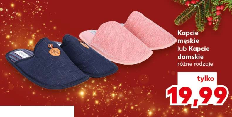 Kapcie męskie lub Kapcie damskie