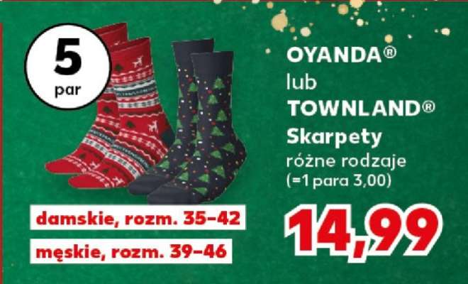 OYANDA® lub TOWNLAND® Skarpety