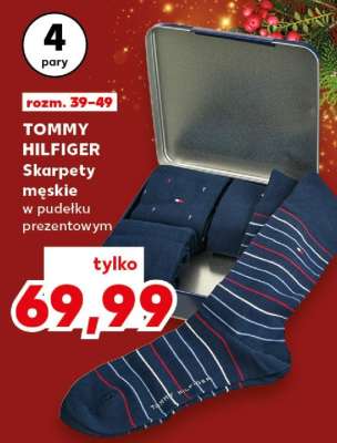 TOMMY HILFIGER Skarpety męskie w pudełku prezentowym
