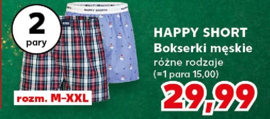 HAPPY SHORT Bokserki męskie