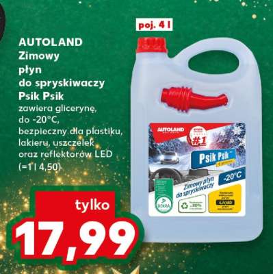 AUTOLAND Zimowy płyn do spryskiwaczy Psik Psik