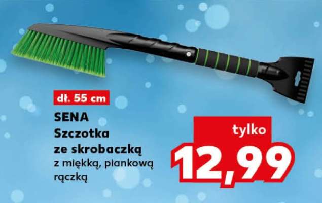 SENA Szczotka ze skrobaczką