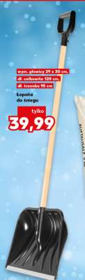 Łopata do śniegu