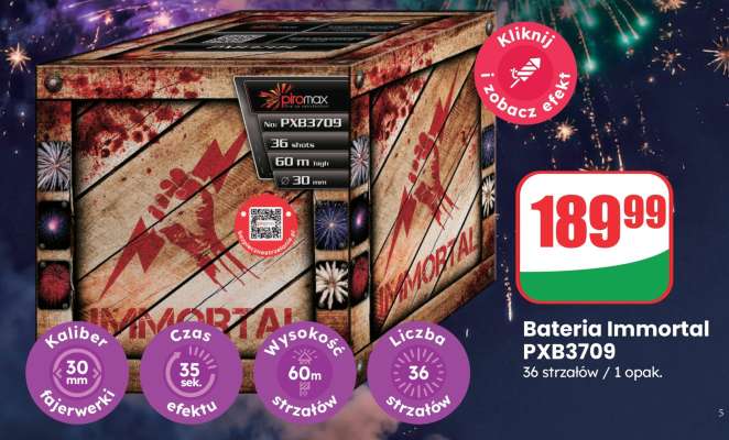 Bateria Immortal PXB3709