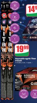 Rzymskie ognie Titan PX0211