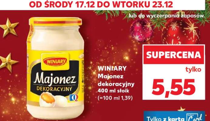 Winiary majonez dekoracyjny