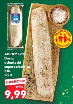 ABRAMCZYK Dorsz atlantycki superpolędwica XXL