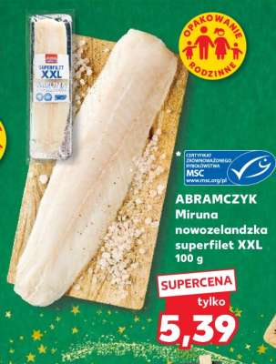 ABRAMCZYK Miruna nowozelandzka Superfilet XXL 100 g