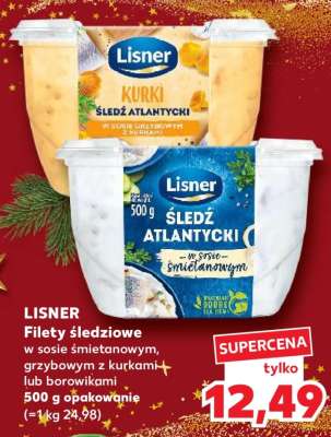 LISNER Filety śledziowe