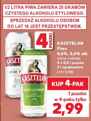 KASZTELAN Piwo