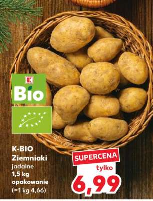 K-BIO Ziemniaki jadalne 1,5 kg opakowanie