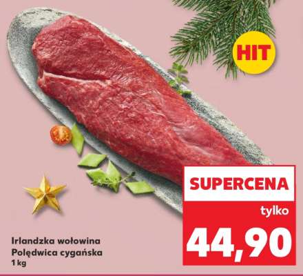IRLANDZKA WOŁOWINA Polędwica cygańska 1 kg