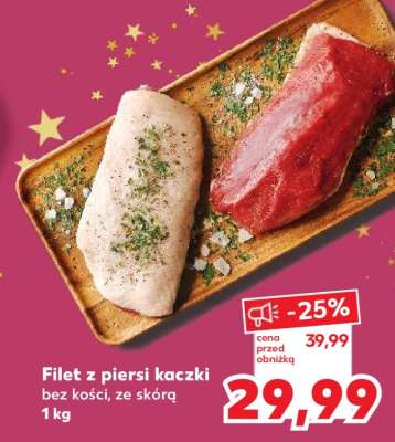 Filet z piersi kaczki