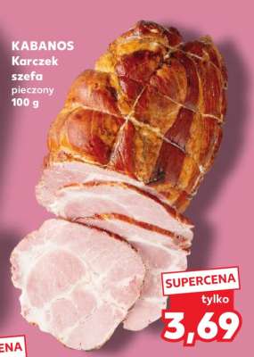 KABANOS Karczek szefa pieczony 100 g