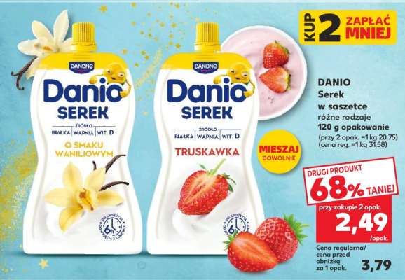 DANIO Serek w saszetce