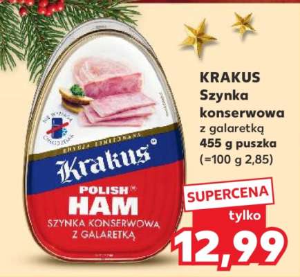 KRAKUS Szynka konserwowa z galaretką