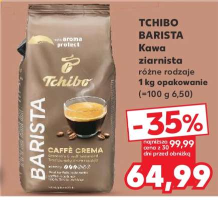 TCHIBO BARISTA Kawa ziarnista