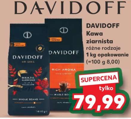 DAVIDOFF Kawa ziarnista