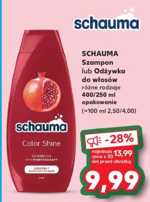 SCHAUMA Szampon lub Odżywka do włosów