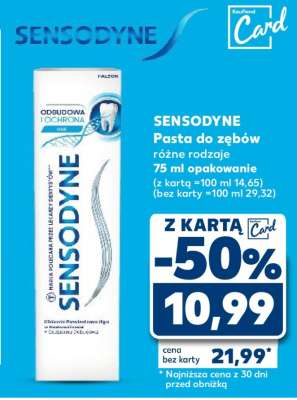 SENSODYNE Pasta do zębów różne rodzaje 75 ml opakowanie