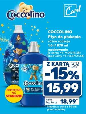 COCCOLINO Płyn do płukania różne rodzaje