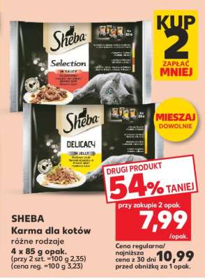 SHEBA Karma dla kotów różne rodzaje