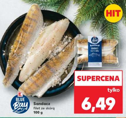 SANDACZ FILET ZE SKÓRĄ