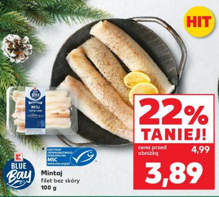 Mintaj filet bez skóry 100 g