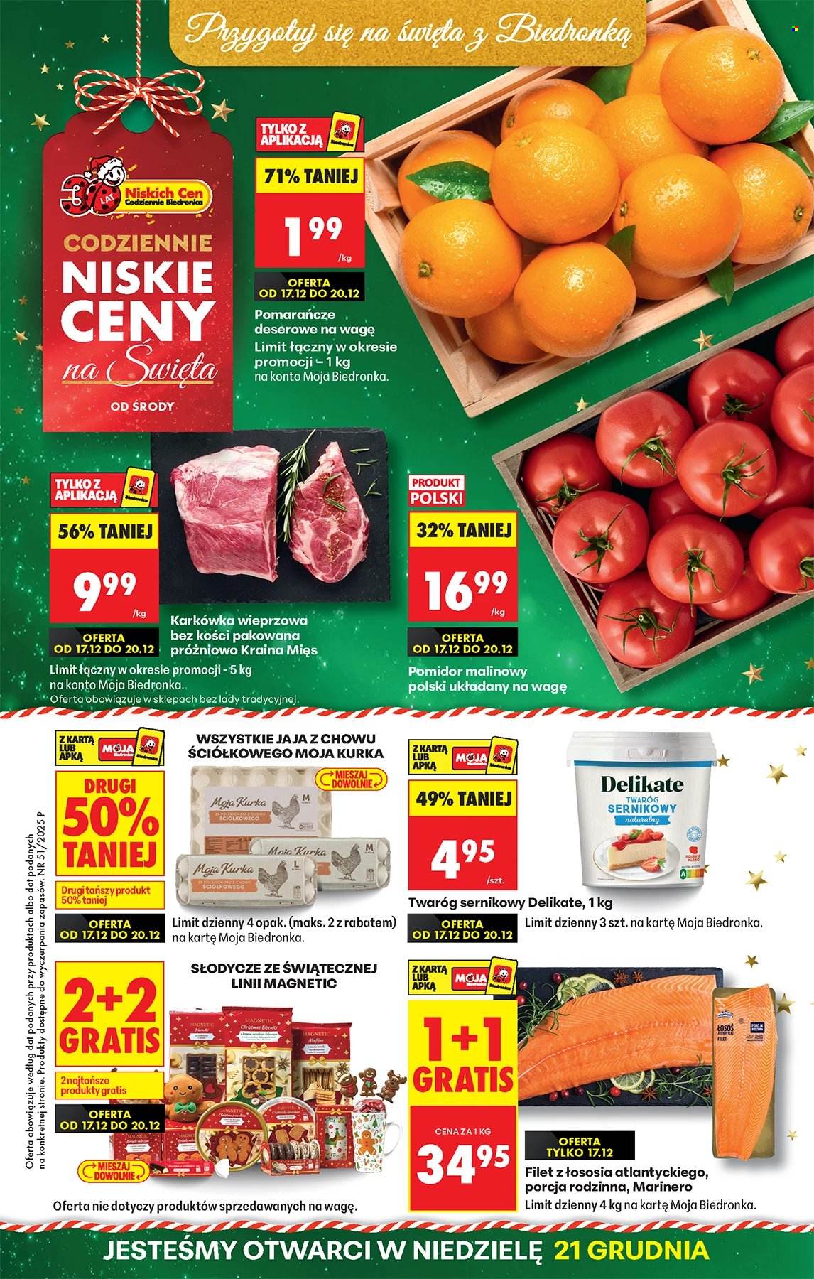 Gazetka Biedronka - 17.12.2025 - 23.12.2025. Strona 1