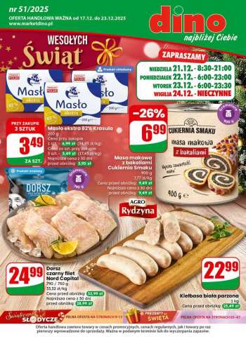 Gazetka Dino - 17.12.2025 - 23.12.2025.