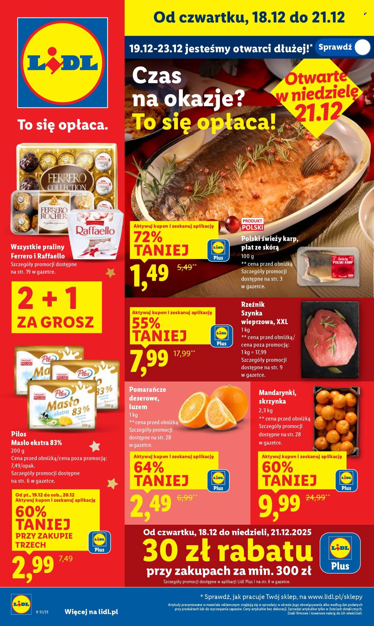Gazetka Lidl - 18.12.2025 - 21.12.2025. Strona 1