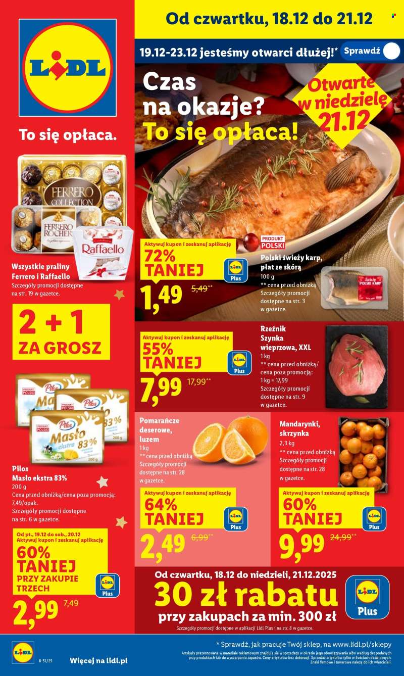 Gazetka Lidl - 18.12.2025 - 21.12.2025.