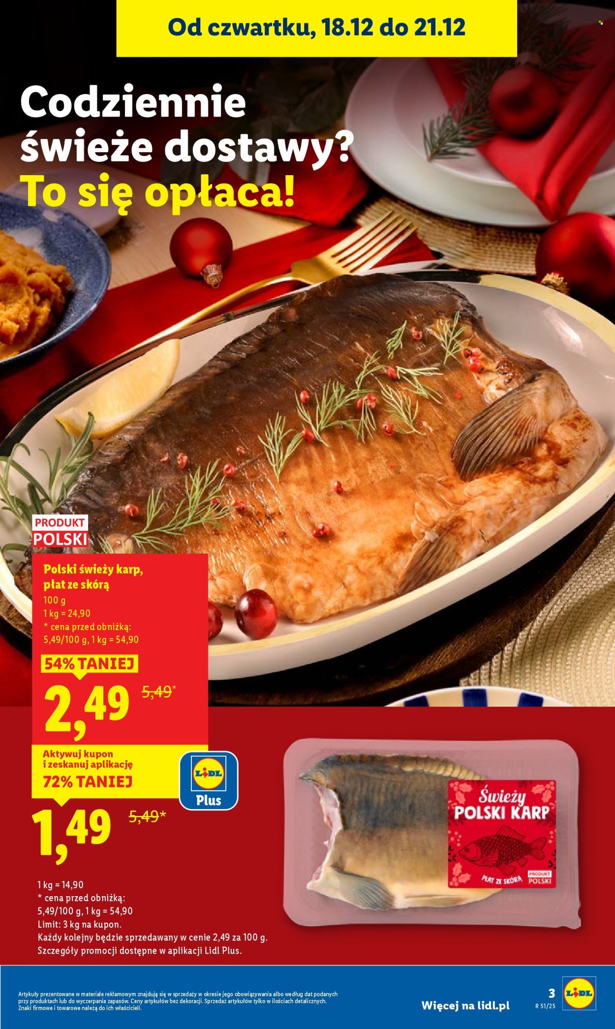 Gazetka Lidl - 18.12.2025 - 21.12.2025. Strona 3