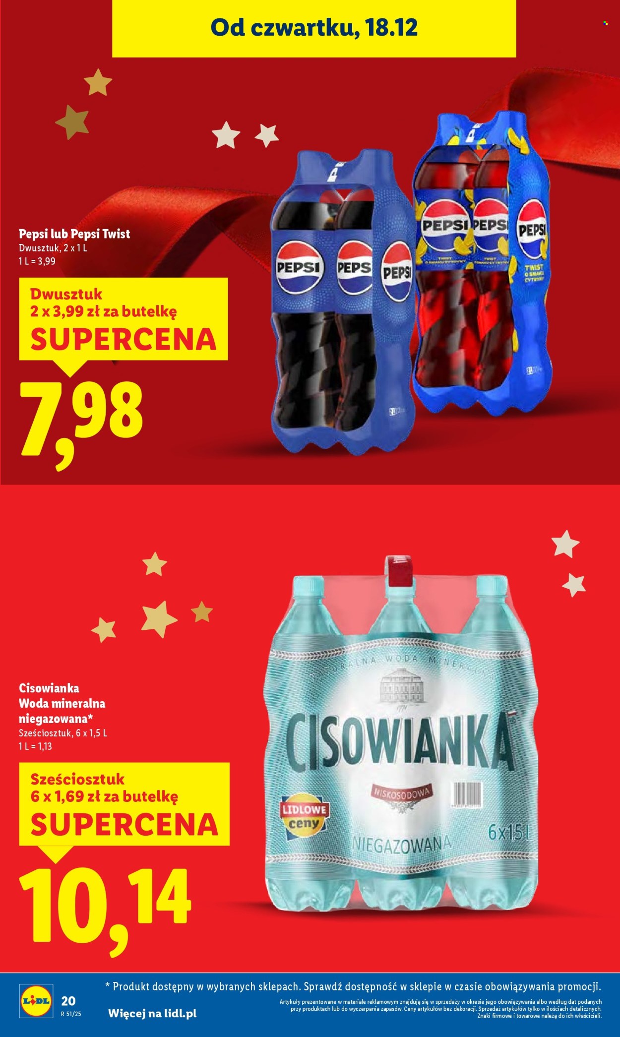 Gazetka Lidl - 18.12.2025 - 21.12.2025. Strona 20