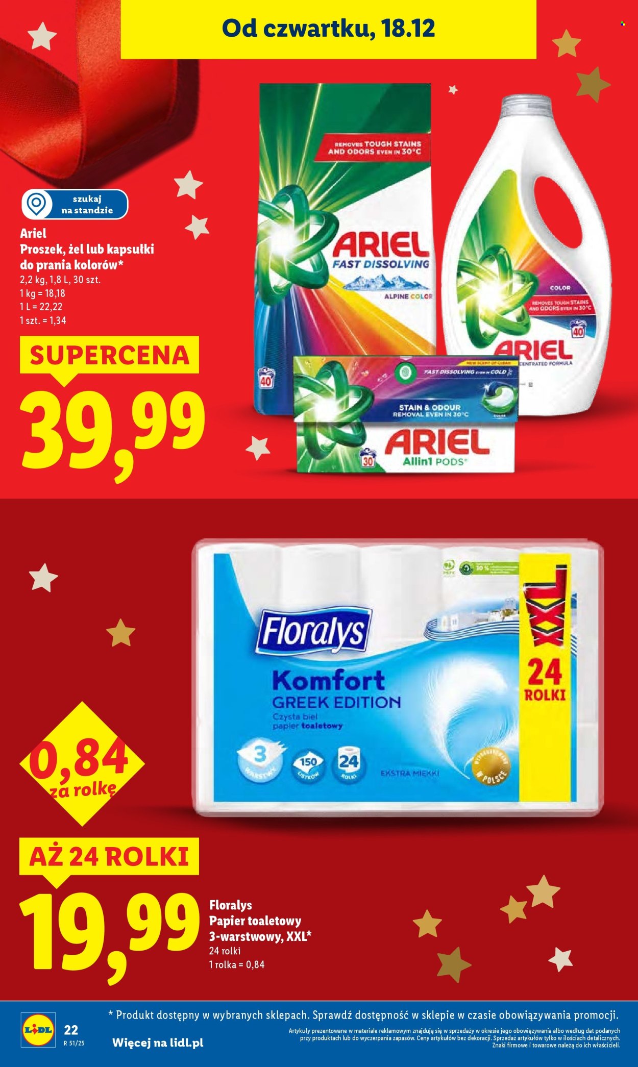 Gazetka Lidl - 18.12.2025 - 21.12.2025. Strona 22