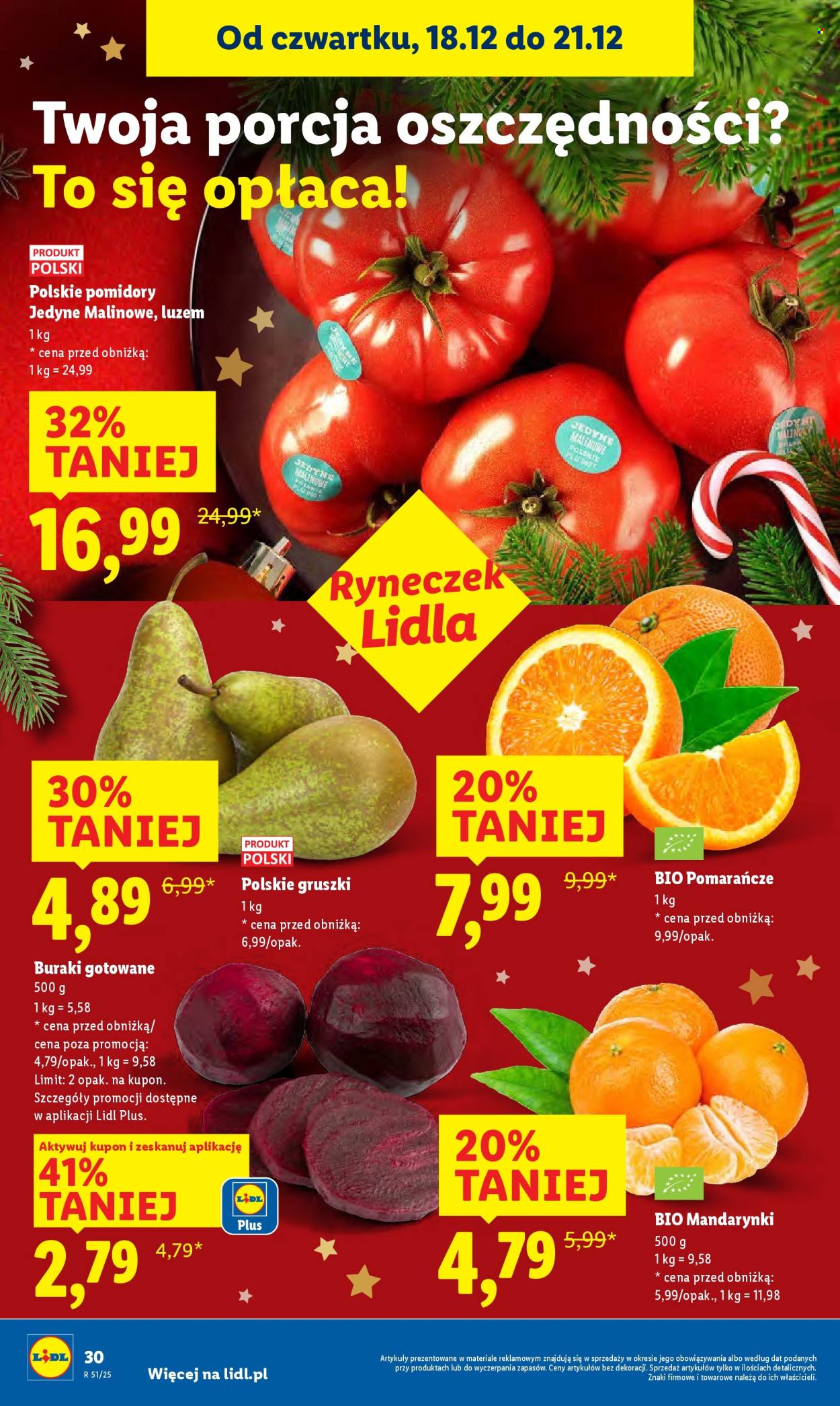 Gazetka Lidl - 18.12.2025 - 21.12.2025. Strona 30