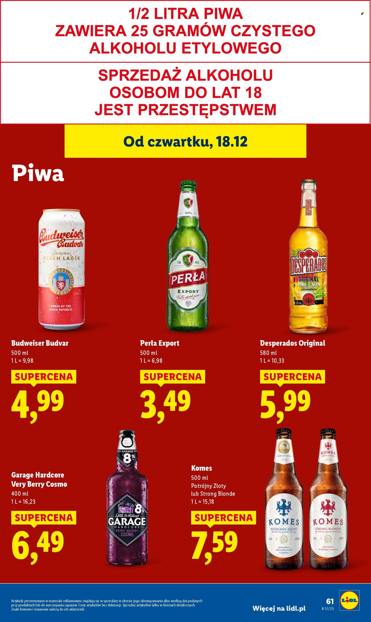 Gazetka Lidl - 18.12.2025 - 21.12.2025. Strona 63
