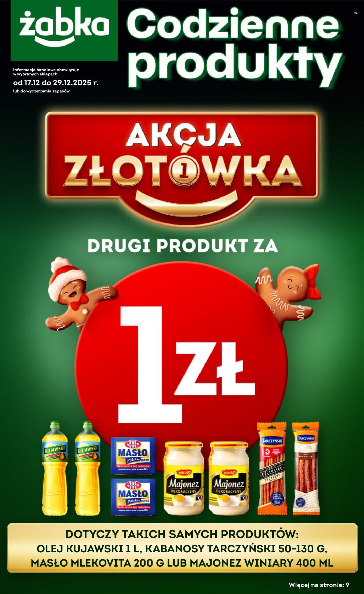 Gazetka Żabka - 17.12.2025 - 29.12.2025. Strona 1