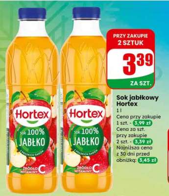 Sok jabłkowy HORTEX