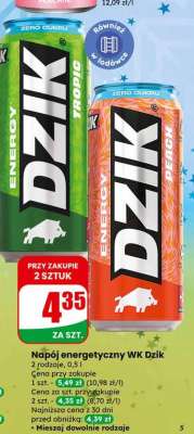 Napój energetyczny WK Dzik