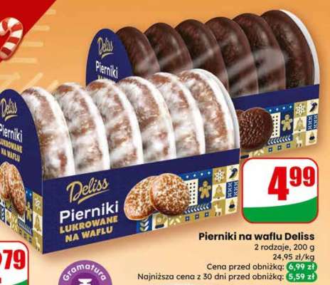 Pierniki na waflu Deliss