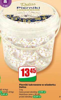 Pierniki lukrowane w wiaderku Deliss