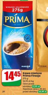 Kawa mielona Prima Finezja