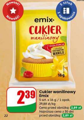 Cukier wanilinowy Emix