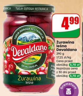 Żurawina leśna Devaldano