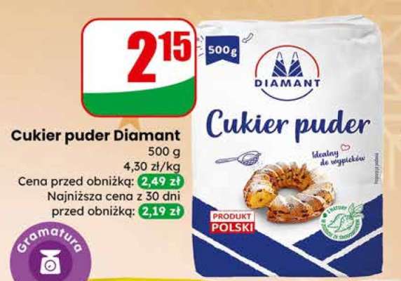 Cukier puder DIAMANT