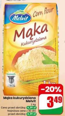 Mąka kukurydziana Melvit