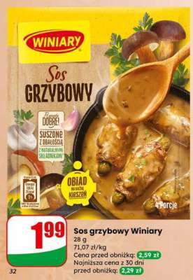 Sos grzybowy Winiary