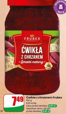 Ćwikła z chrzanem Frubex